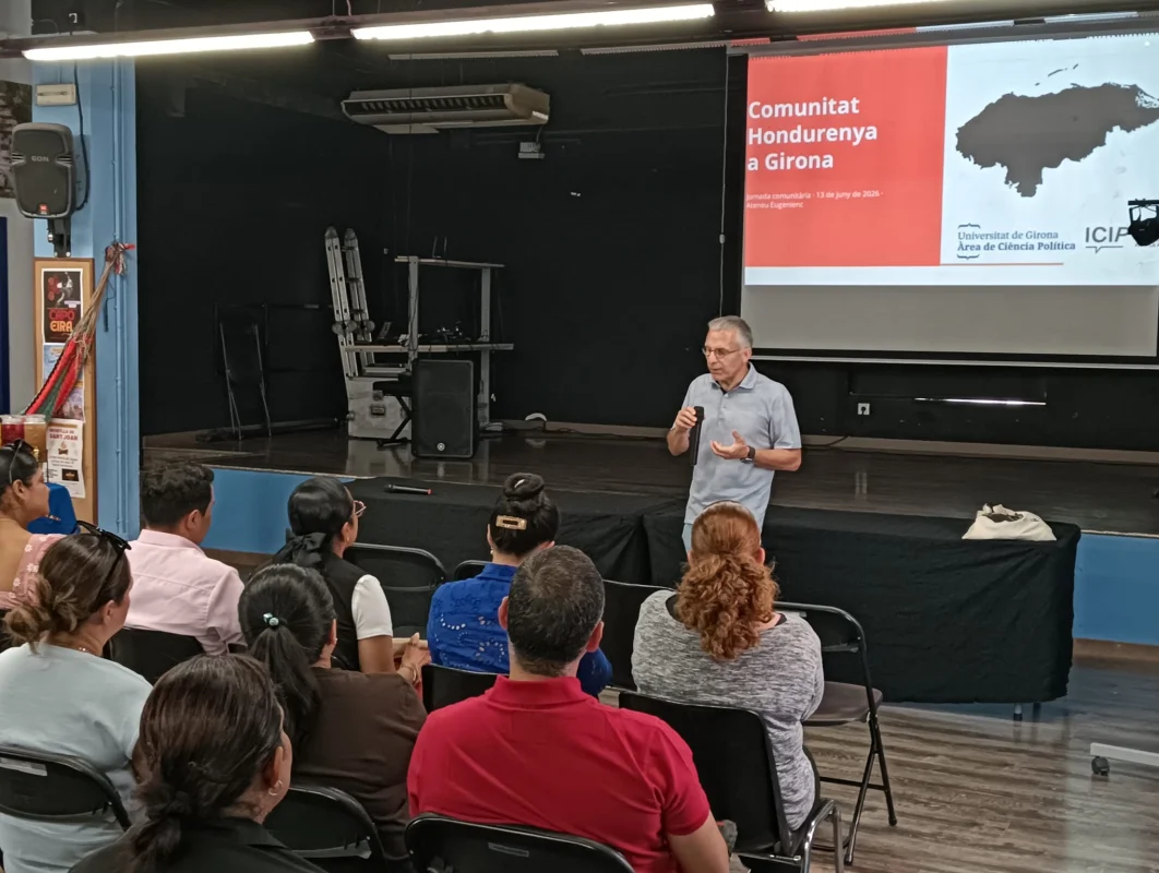 La Universidad de Girona presenta un estudio sobre la comunidad hondureña