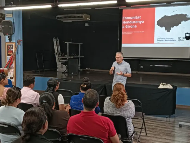 La Universidad de Girona presenta un estudio sobre la comunidad hondureña