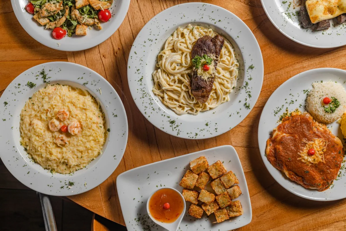 Alimentos de carbohidratos que hay en restaurantes