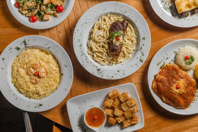 Alimentos de carbohidratos que hay en restaurantes