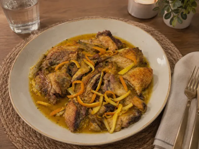 Pato a la naranja: Una receta mediterránea para disfrutar sin prisas