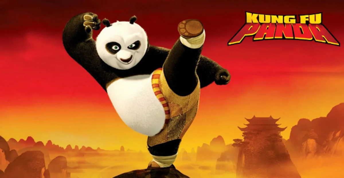 Foto del famoso personaje Po de Kung Fu Panda.